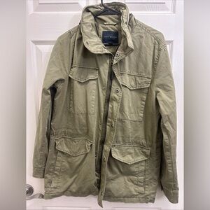 Lucky Brand Men's Olive Field Jacket